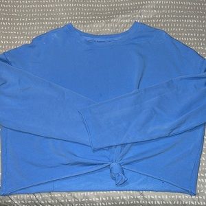 Aerie Cropped Tie Top